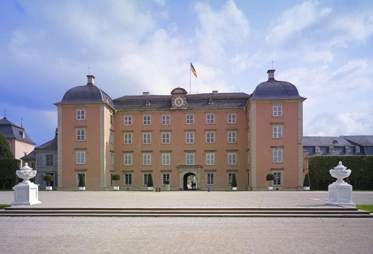 Mittelbau von Schloss Schwetzingen