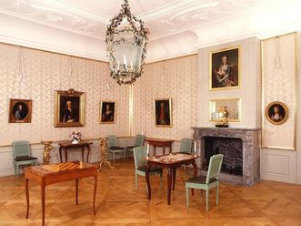 Das Konferenzzimmer des Kurfürsten im Schloss Schwetzingen
