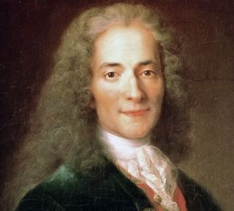 François-Marie Arouet (Voltaire), Porträt von Nicolas de Largillière, nach 1725