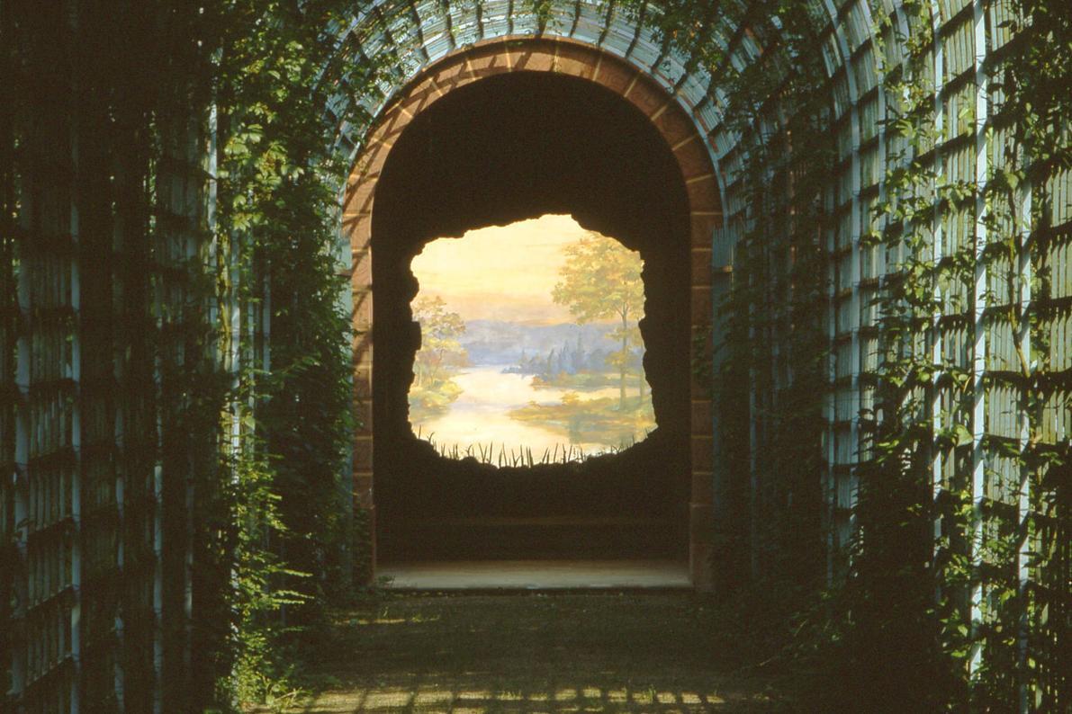 Das „Ende der Welt“ im Schlossgarten von Schloss Schwetzingen