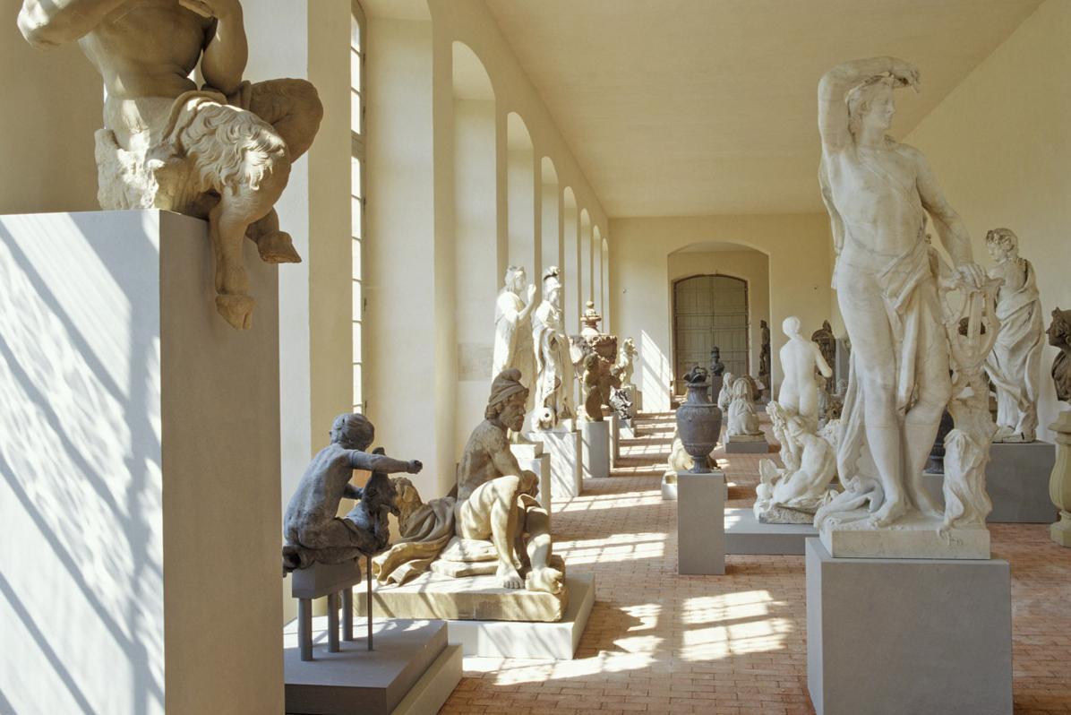 Schloss und Schlossgarten Schwetzingen, Innen, Lapidarium