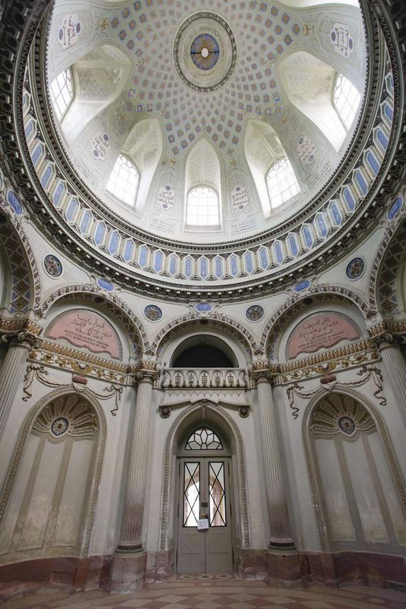 Château de Schwetzingen, Vue dans la mosquée