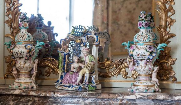 Schwetzingen Palace and Gardens, Porcelain