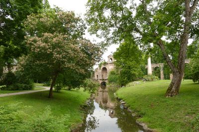 Schloss und Schlossgarten Schwetzingen, Detail Landschaftsgarten; Foto: Staatliche Schlösser und Gärten Baden-Württemberg, Henrike von Werder