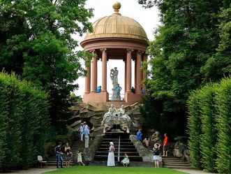 Apollotempel im Schlossgarten Schwetzingen