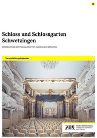 Titelbild des Jahresprogramms für  Schloss und Schlossgarten Schwetzingen