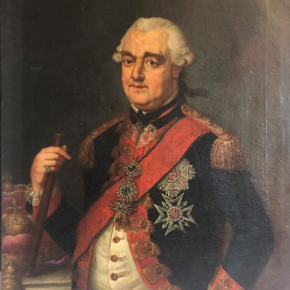 Porträt Kurfürst Carl Theodor wohl 1790 oder 1792