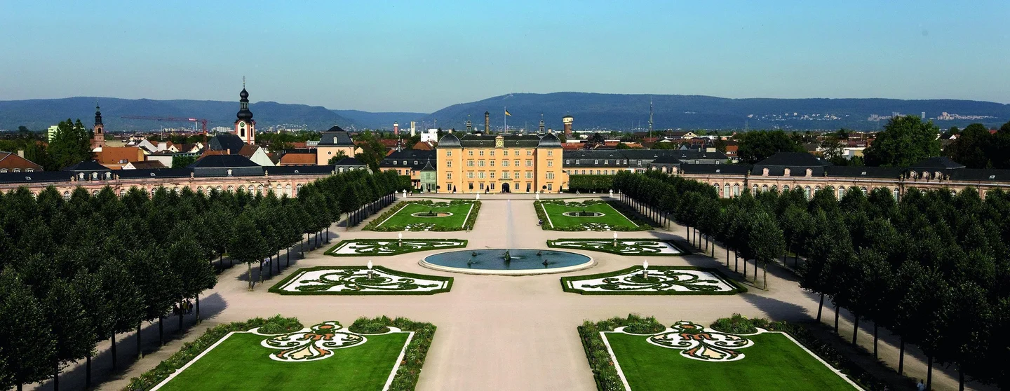 Château et Parc de Schwetzingen, côté jardin