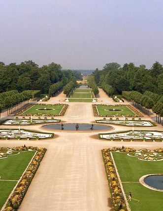 French garden of Schwetzingen Gardens