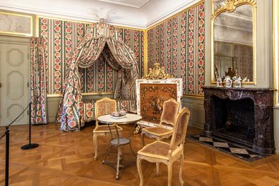 Das Schlafzimmer im Appartement von Kurfürst Carl Theodor