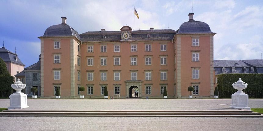 Mittelbau von Schloss Schwetzingen