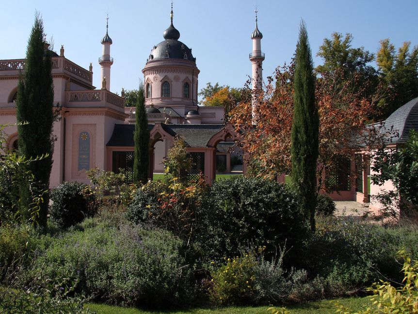 Schloss und Schlossgarten Schwetzingen, außen, Gartenmoschee