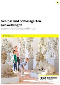 Titelbild des Sonderführungsprogramms für Schloss und Schlossgarten Schwetzingen