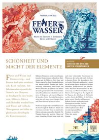 Schloss und Schlossgarten Schwetzingen, Kurzführer zum Themenjahr 2023 – Feuer und Wasser