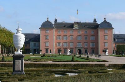 Schloss und Schlossgarten Schwetzingen, Außenaufnahme; Foto: Staatliche Schlösser und Gärten Baden-Württemberg, Petra Pechacek