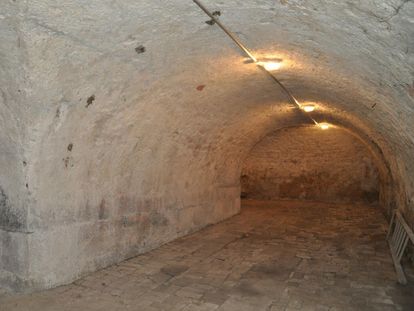 Schloss Schwetzingen, Eiskeller im Oberen Wasserwerk