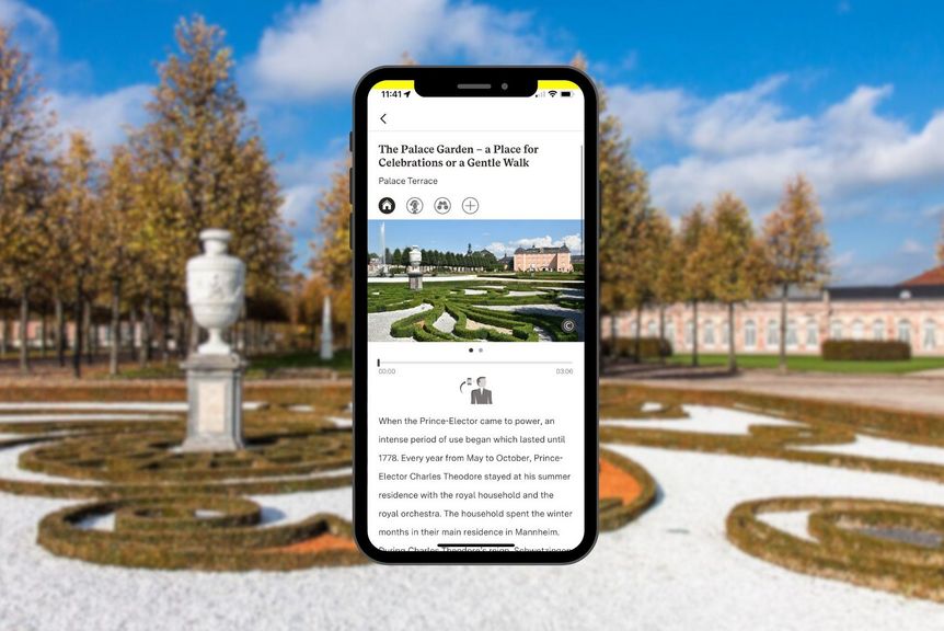 Schwetzingen Palace Gardens, adventure tour station