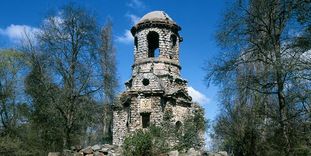 Der Merkurtempel im Schwetzinger Schlossgarten