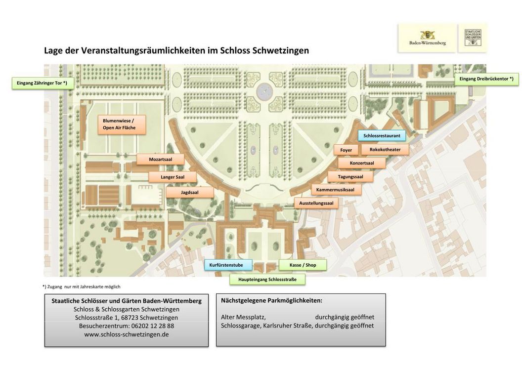 Gestaltung: Staatliche Schlösser und Gärten Baden-Württemberg, JUNG:Kommunikation GmbH