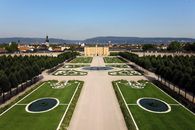 Schloss und Schlossgarten Schwetzingen, Gartenseite