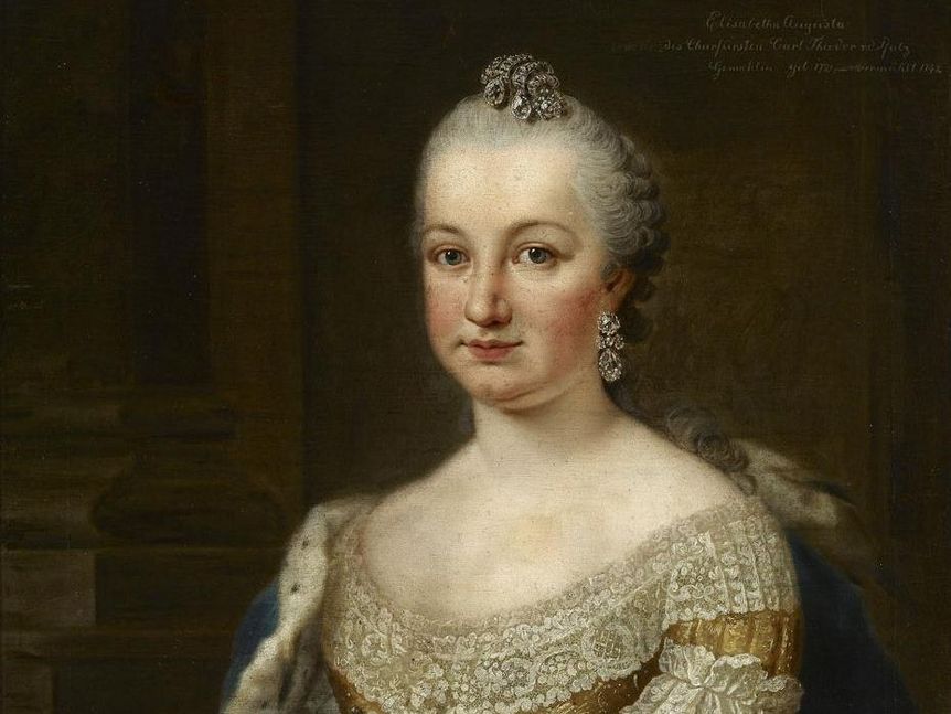 Bildnis von Elisabeth Augusta
