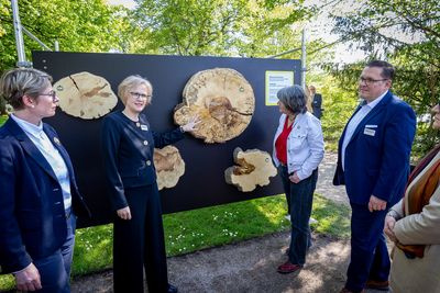 Schloss und Schlossgarten Schwetzingen, Eröffnung der Ausstellung zum Klimawandel