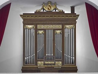 Orgel in der Schlosskapelle von Schloss Schwetzingen