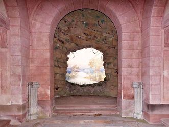 Schlossgarten Schwetzingen, Ende der Welt