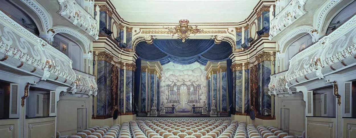 Schwetzingen Palace and Gardens, palace theater