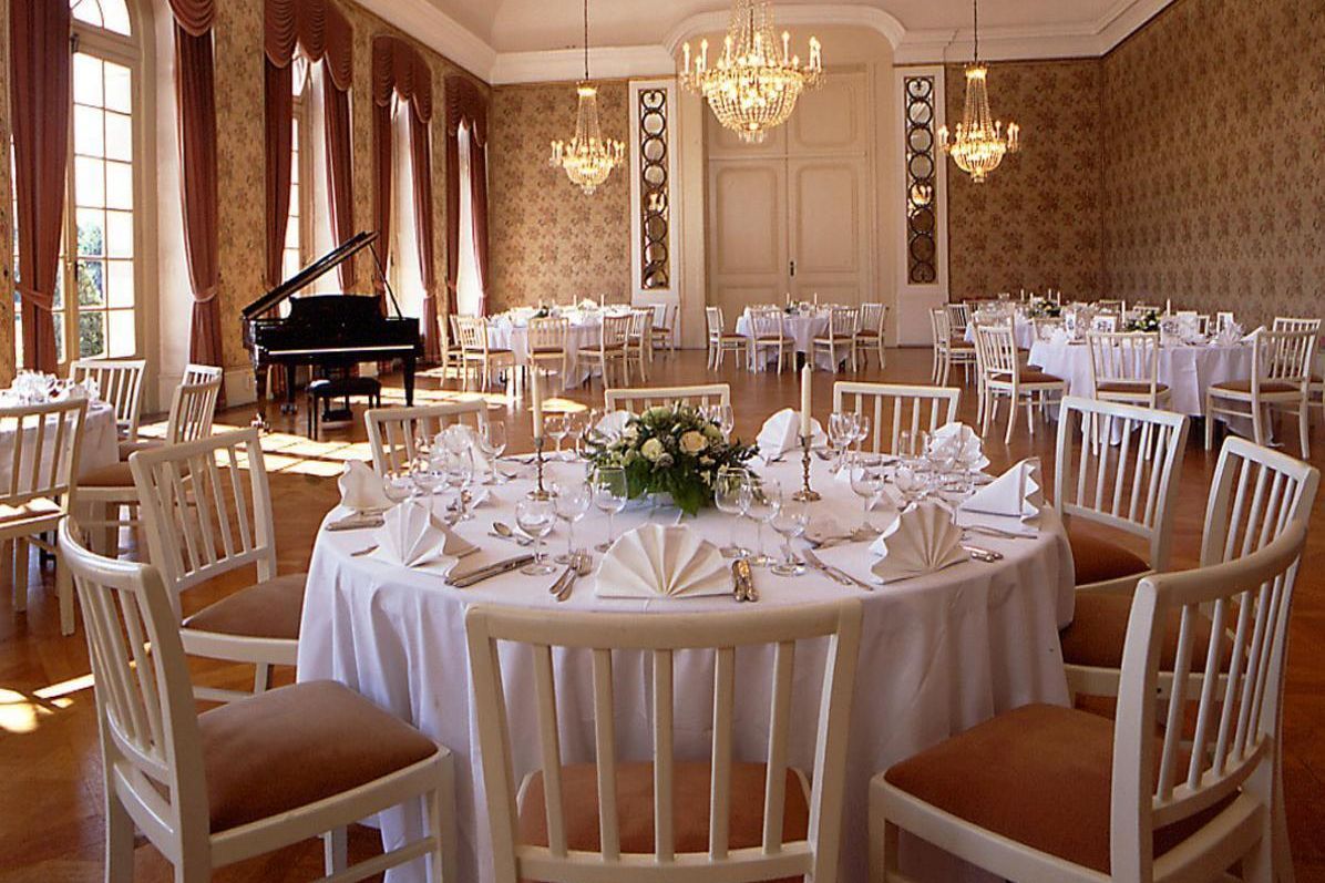 Kammermusiksaal im nördlichen Zirkelbau von Schloss Schwetzingen