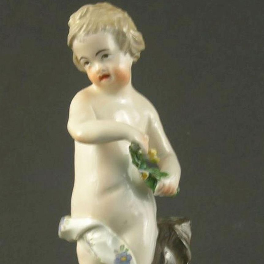 Schloss und Schlossgarten Schwetzingen, Porzellanfigur, Leihgabe des Erkenbert-Museums der Stadt Frankenthal
