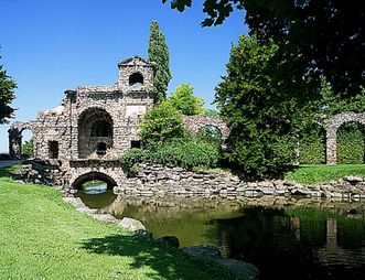 Schloss und Schlossgarten Schwetzingen, Römische Wasserleitung