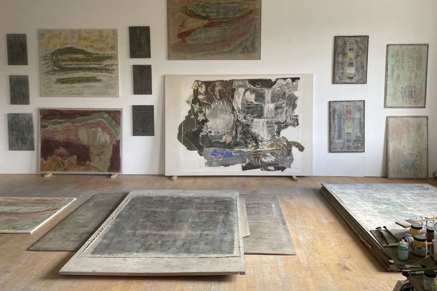 Schloss und Schlossgarten Schwetzingen, Ausstellung „Fontänen und Landschaften“, Gemälde 