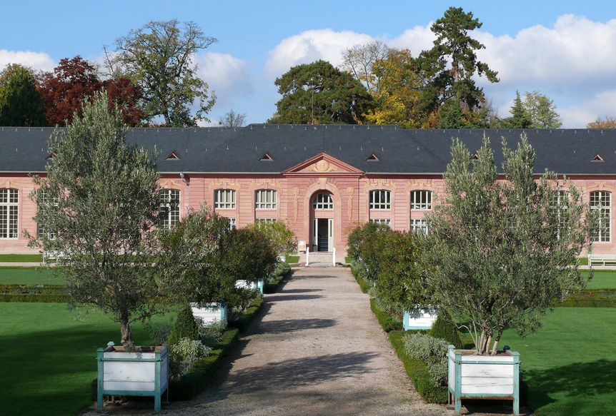 Schloss und Schlossgarten Schwetzingen, Neue Orangerie von Süden
