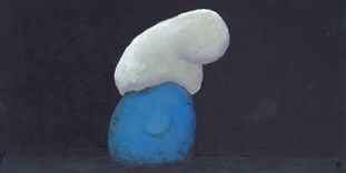Ölskizze „Phrygische Mütze“ von Martin Guido Becker