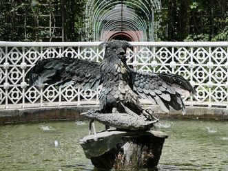 Schloss und Schlossgarten Schwetzingen, Bassin der wasserspeienden Vögel