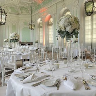 Schloss und Schlossgarten Schwetzingen, Jagdsaal bei einer Hochzeit Gala