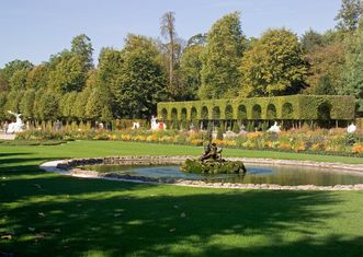 Schlossgarten Schwetzingen, Bassin im Gartenparterre