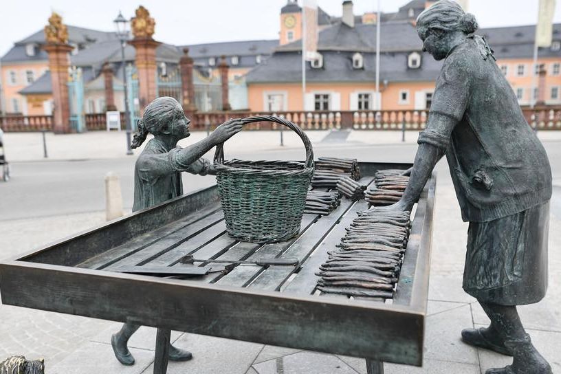 Schloss und Schlossgarten Schwetzingen, Außen, 350 Jahre Spargelanbau