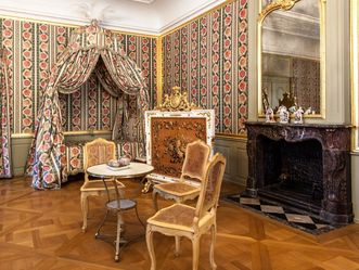 Schlafzimmer von Kurfürst Carl Theodor im Schloss Schwetzingen