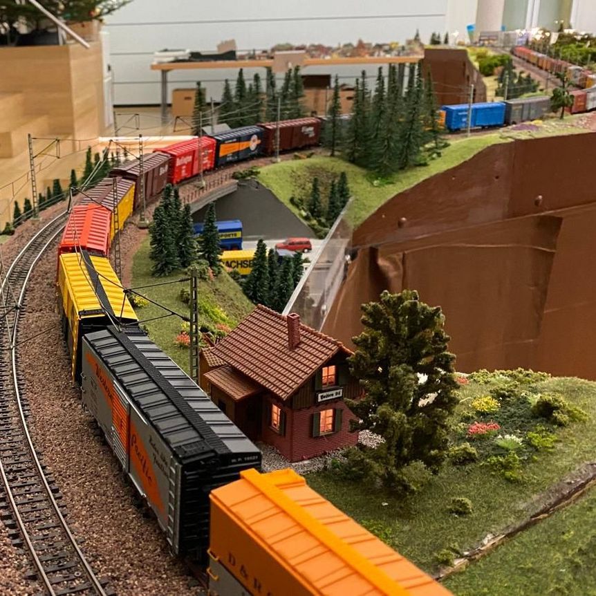 Schloss und Schlossgarten Schwetzingen, Event, Modelleisenbahnausstellung