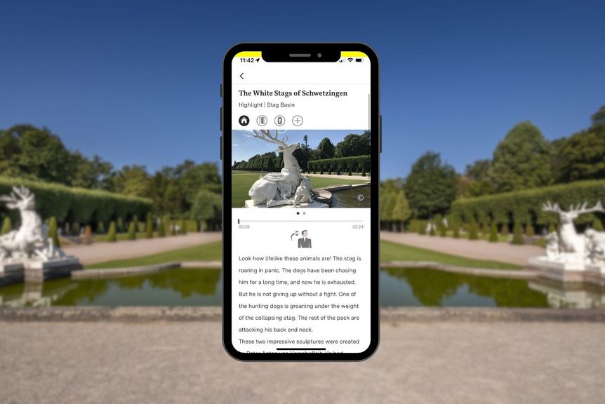 Schwetzingen Palace Gardens, adventure tour station