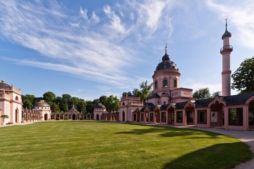Schloss und Schlossgarten Schwetzingen, Moschee im Schlossgarten