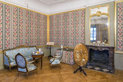 Schloss und Schlossgarten Schwetzingen, Schlafzimmer Carl Theodor; Foto: Staatliche Schlösser und Gärten Baden-Württemberg, Tobias Schwerdt