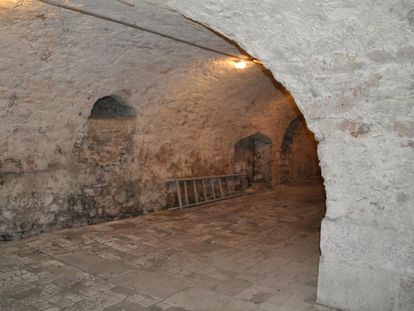 Schloss Schwetzingen, Eiskeller im Oberen Wasserwerk