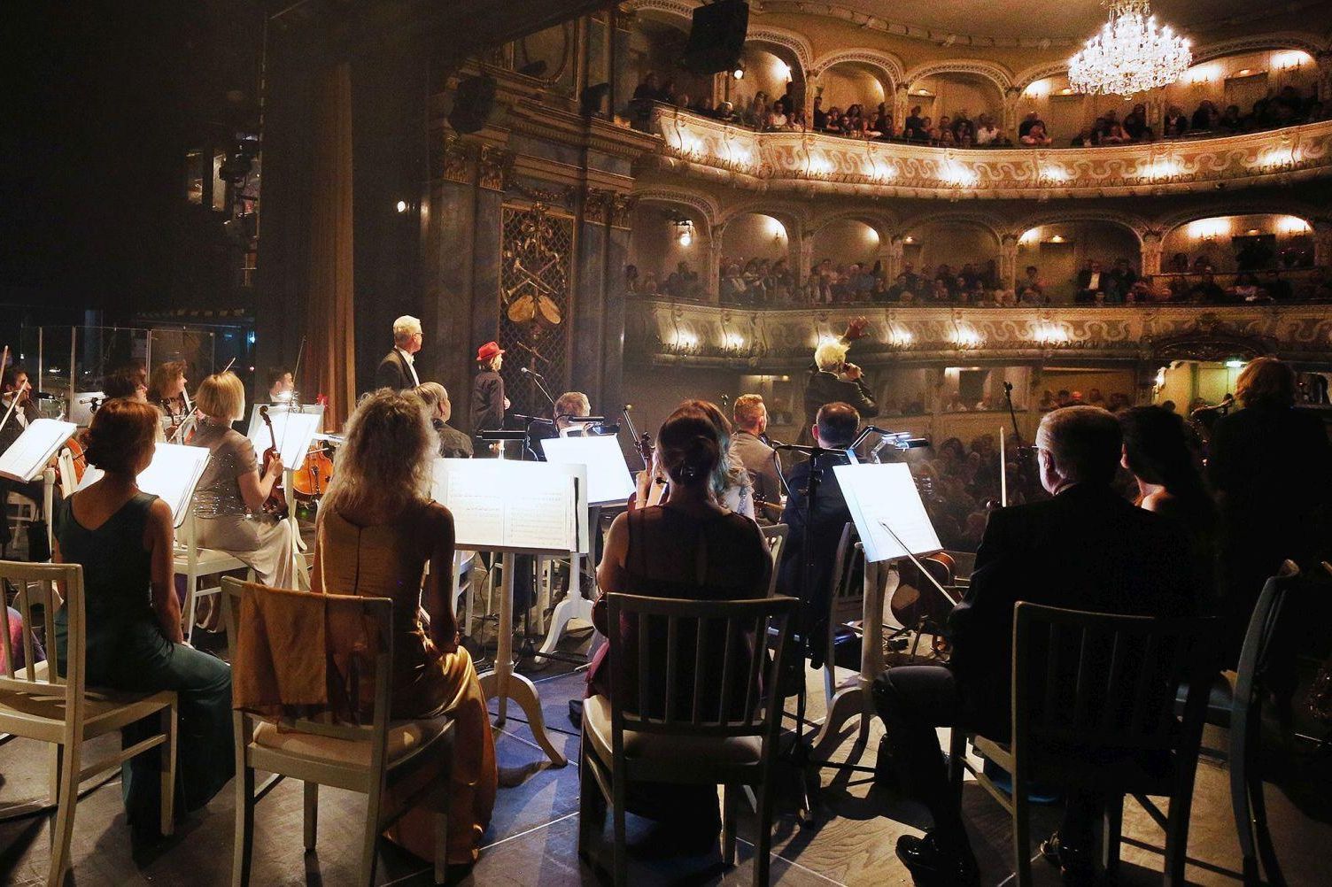 Schloss und Schlossgarten Schwetzingen, Konzert im Schlosstheater