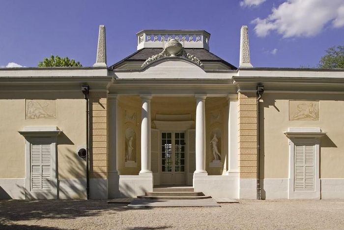 Badhaus im Schlossgarten von Schloss Schwetzingen