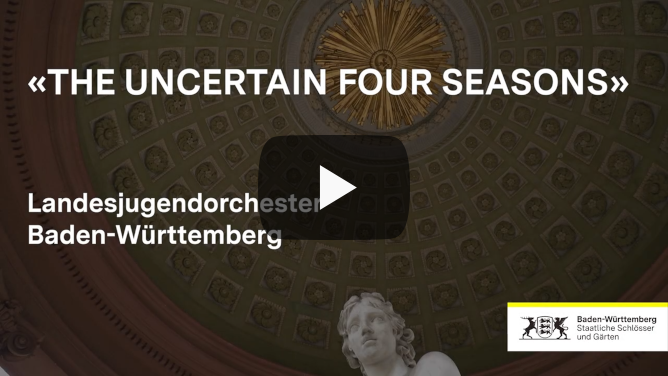 Startbildschirm des Filmes „The [uncertain] Four Seasons“